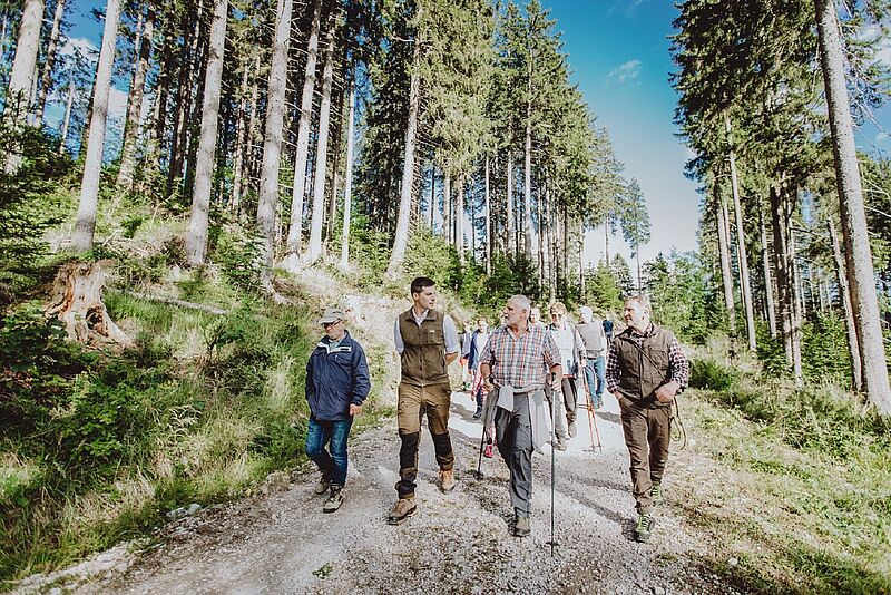 Wald der Zukunft Führung, (c) ÖBf-Archiv/K. Karner 