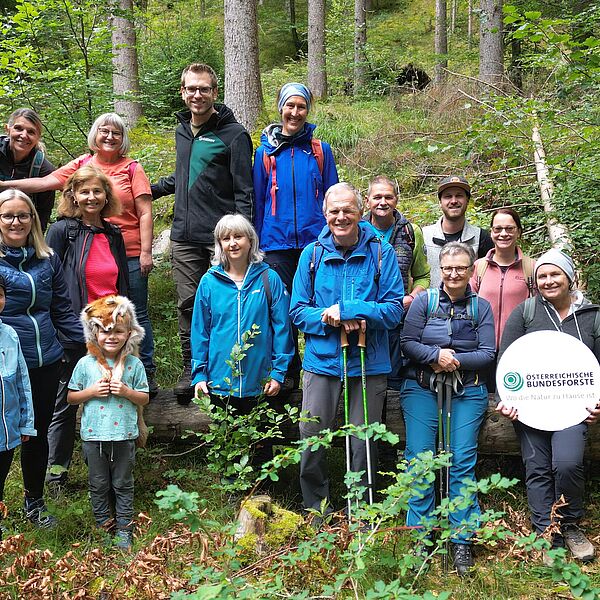 Zu Besuch im Wald der Zukunft in Bischofshofen