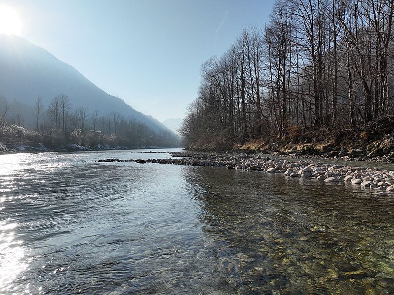 Traun bei Ebensee (c) oebf/X. Wimmer