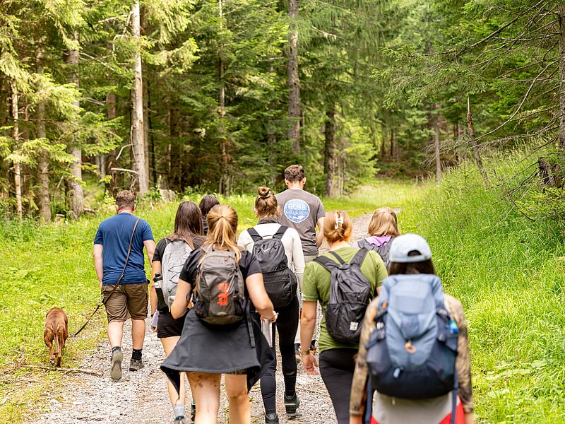 Waldführung im Forstrevier Windischgarsten mit den Naturfreunden Österreich © Andreas Häusler