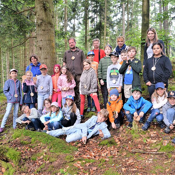 Waldpädagogische Führung im Kobernaußerwald