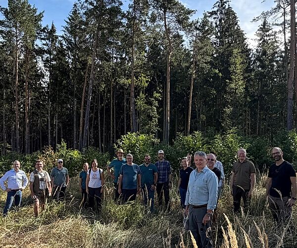 „Wald der Zukunft“-Beirat zu Besuch im Wald