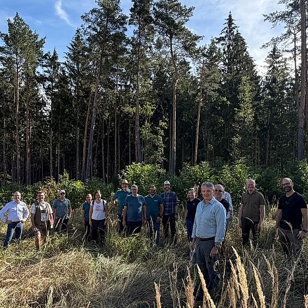 „Wald der Zukunft“-Beirat zu Besuch im Wald
