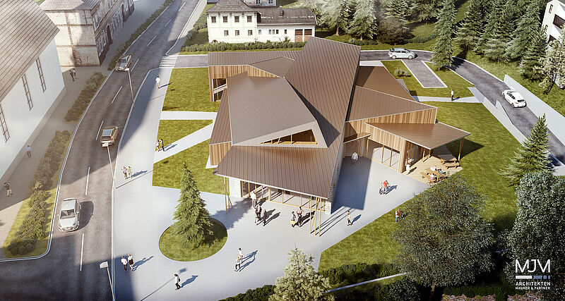 Rendering "Haus der Wildnis" (c) MJM Architekten