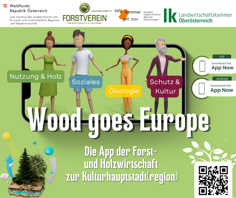 App "Wood goes Europe" (c) Forstverein