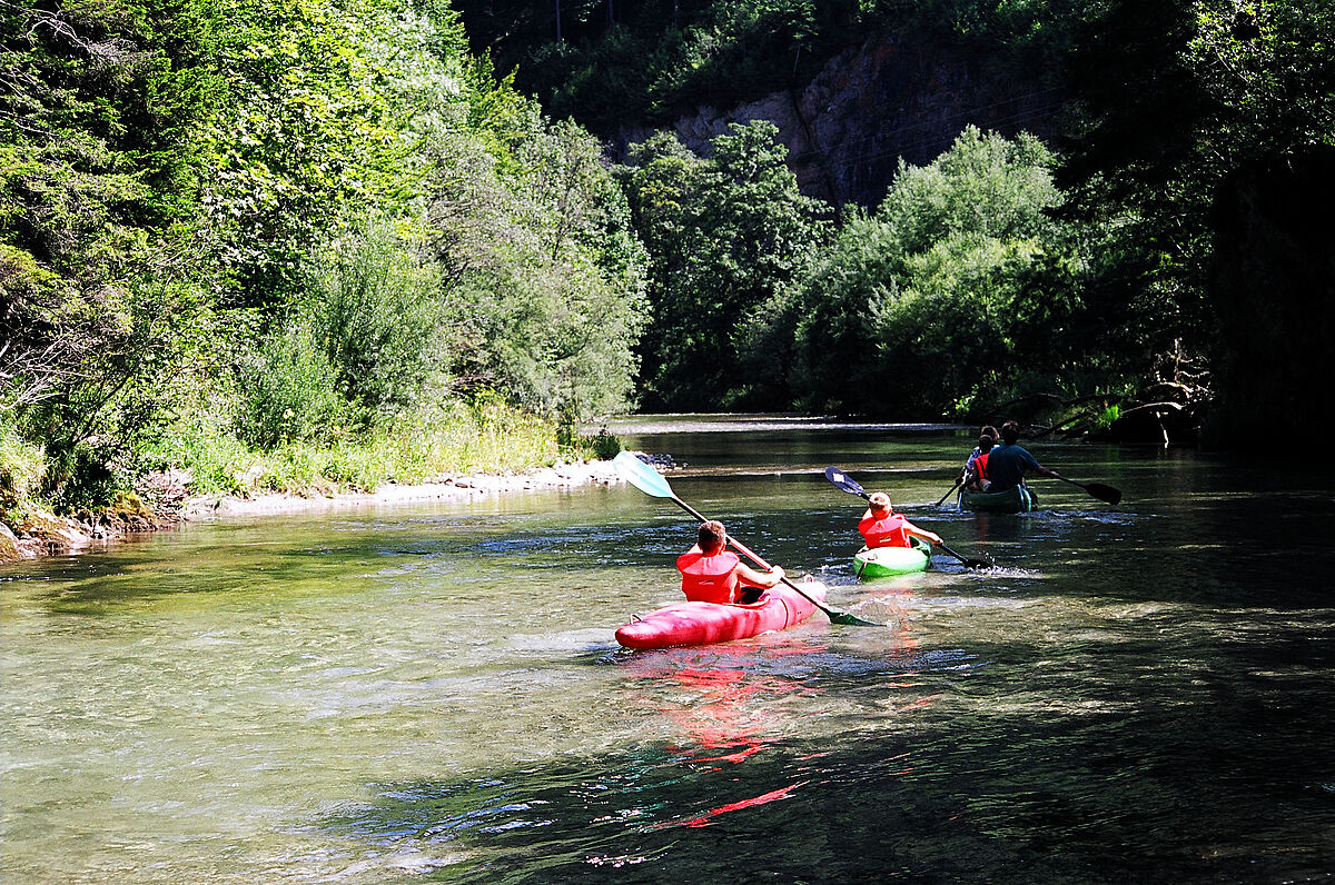 Wassersport auf der Salza, © ÖBf-Archiv/S. Langmair-Kovács Wassersport auf der Salza, © ÖBf-Archiv/S. Langmair-Kovács
