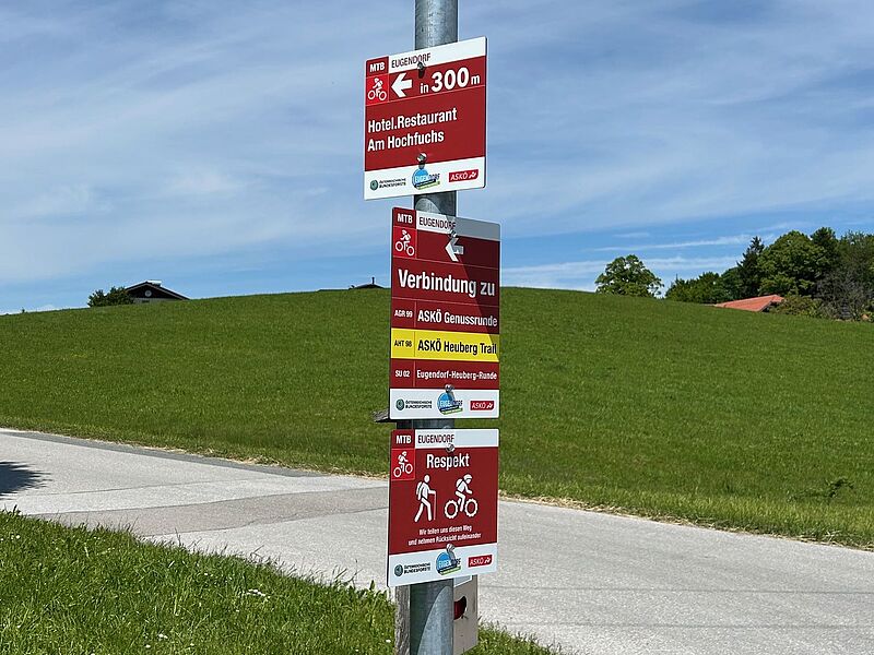 MTB-Lückenschluss eröffnet (c) TVB Eugendorf MTB-Lückenschluss eröffnet (c) TVB Eugendorf