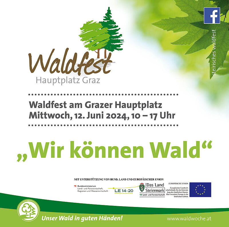Einladung zum Waldfest (c) Steiermärkischer Forstverein
