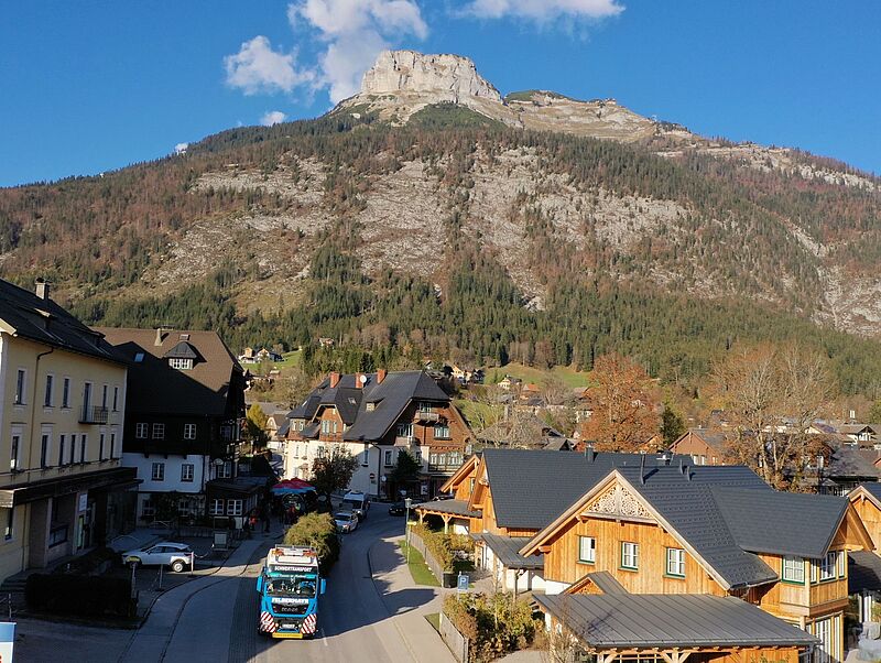 Die Weihnachtsfichte auf ihrem Weg nach Graz (c) ÖBf/T. Kranabitl Die Weihnachtsfichte auf ihrem Weg nach Graz (c) ÖBf/T. Kranabitl
