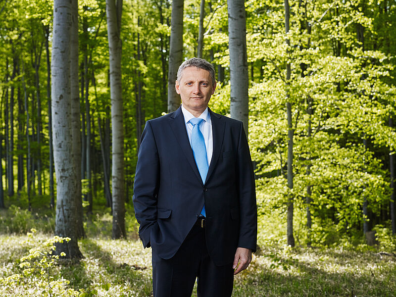Mag. Georg Schöppl, Vorstand für Finanzen und Immobilien; Foto: Mark Glassner