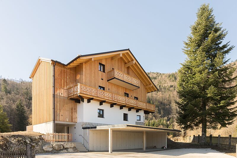 Aus 1 mach 3: Bundesforste bauen Forsthaus in Scharfling zu Mietwohnungen um