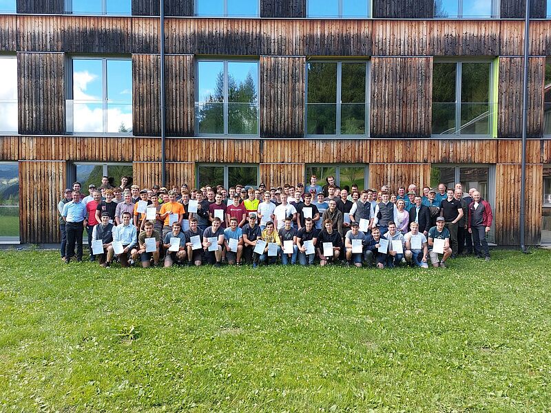 Gruppenbild der Kursteilnehmer 2024 (c) Alexander Zobl