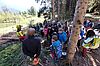 ÖBf-Forstfacharbeiter mit Schulklasse in Saalfelden (c) oebf
