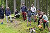 Waldführung mit ÖBf-Revierleiter Lukas Hirschbichler (2.v.r.) (c) Moorverein Wasenmoos