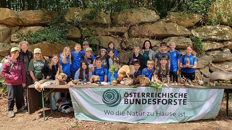 ÖBf-Station bei den NÖ Waldjugendspielen 2024 (c) ÖBf