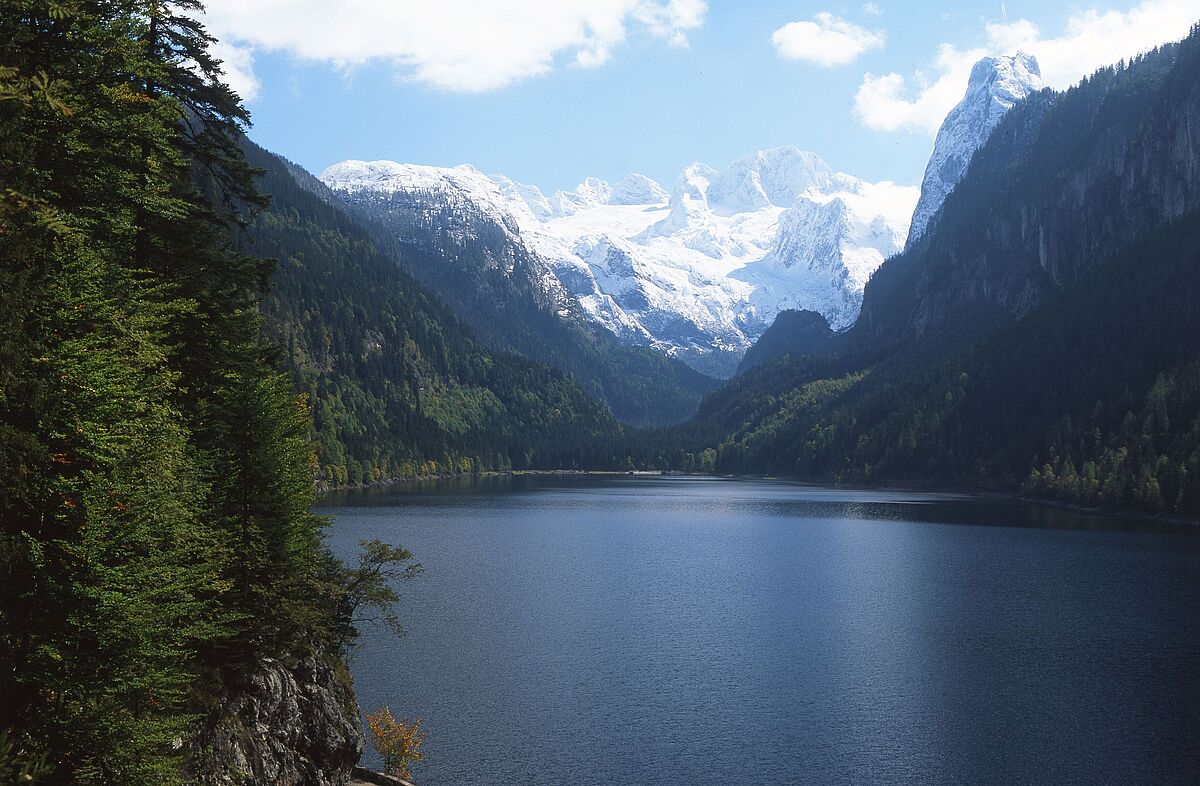 Gosausee mit Dachsteinmassiv (c) ÖBf/F. Pritz Gosausee mit Dachsteinmassiv (c) ÖBf/F. Pritz