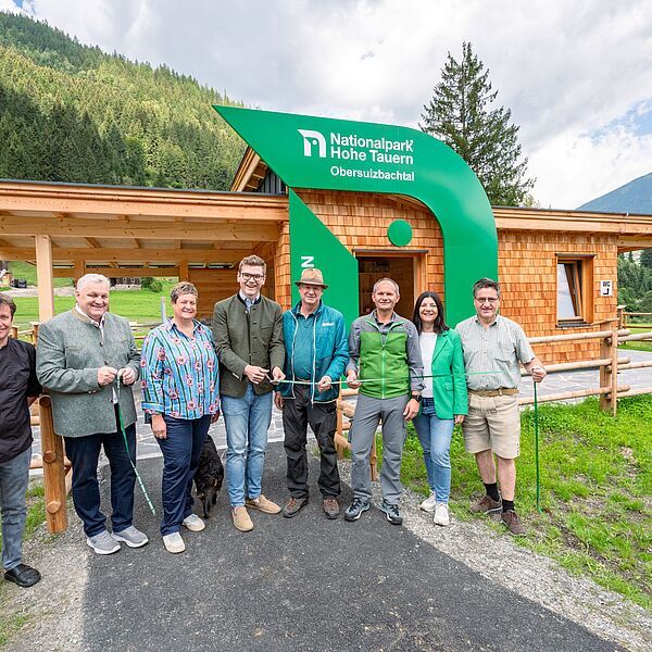 Neue Besucherinformation Obersulzbachtal offiziell eröffnet 