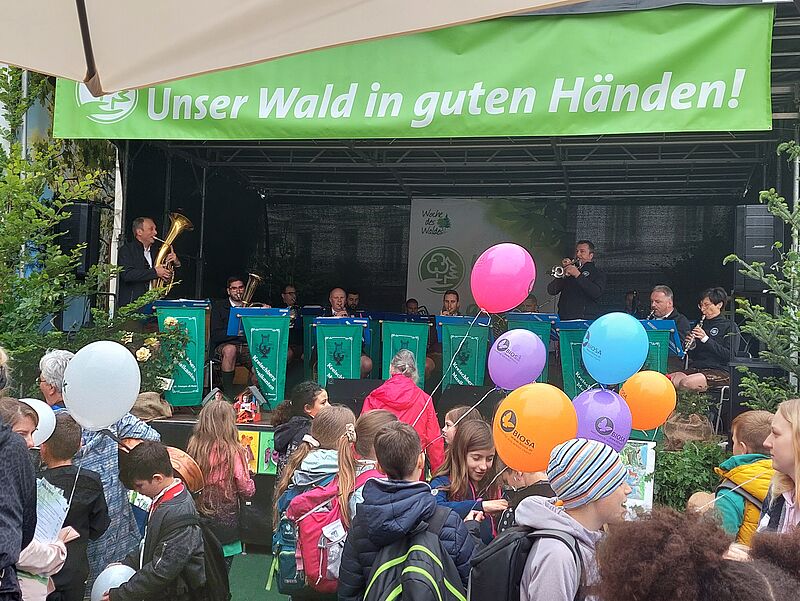 Waldfest 2024 am Grazer Hauptplatz (c) ÖBf