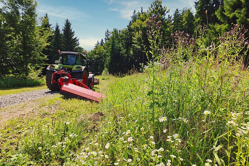 Pflege der Blühwiesen im ÖBf-Forstrevier Münichreith in Niederösterreich (c) oebf/Florian Platter Pflege der Blühwiesen im ÖBf-Forstrevier Münichreith in Niederösterreich (c) oebf/Florian Platter