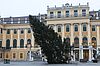 Fällen des Weihnachtsbaumes vor Schloss Schönbrunn