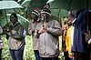 Kenianische Delegation zu Besuch im Bundesforste-Wald der Zukunft (c) HBF/Carina Karlovits