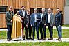 v.l.n.r.: Bgm. Gablitz M. Cech, Pfarrer Msgr. Laurent, Bgm. Purkersdorf S. Steinbichler, Vizebgm. Gablitz M. Dundler-Strasser, ÖBf-Vorstände G. Schöppl und A. Gruber, ÖBf-Betriebsleiter G. Oitzinger und ÖBf-Projektleiter R. Sit (c) ÖBf/Lichtpunkt Fotografie