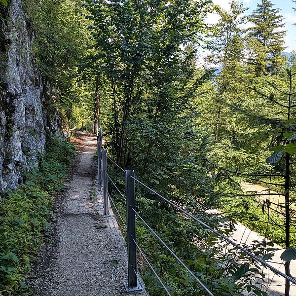 Soleleitungsweg zwischen Steeg und Ebensee wieder geöffnet