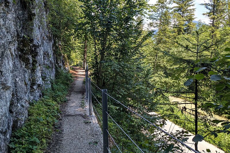 Soleleitungsweg zwischen Steeg und Ebensee wieder geöffnet
