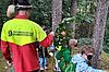 Bei waldpädagogischen Spielen konnten die Kinder den Wald hautnah erkunden (c) ÖBf