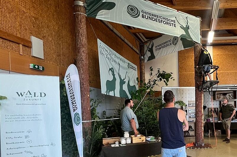 Bundesforste bei Wieselburger Messe "Land - Forst - Jagd" Bundesforste bei Wieselburger Messe "Land - Forst - Jagd"
