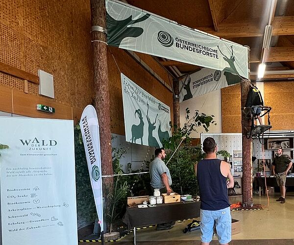 Bundesforste bei Wieselburger Messe "Land - Forst - Jagd"
