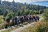 Teilnehmer*innen der Waldführung im Kobernaußerwald (c) ÖBf