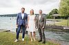 v.l.n.r. Gerhard Gründl, BGM Schörfling am Attersee; Claudia Brey, GF ÖBB-Immobilienmanagement GmbH und ÖBf-Vorstand Georg Schöppl (c) ÖBB/Heidemarie Pleschko