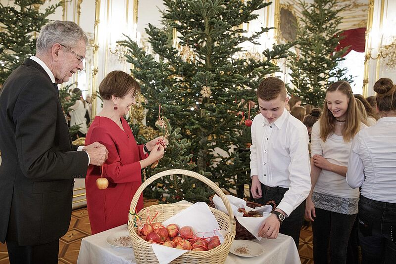 Weihnachtsbaum für Bundespräsident Alexander Van der Bellen