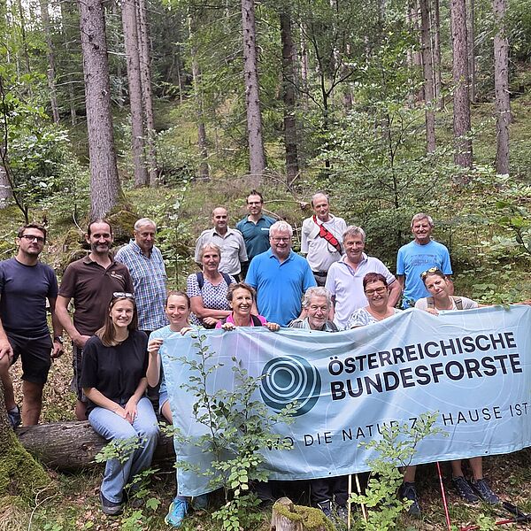 So entsteht der Wald der Zukunft in Bischofshofen