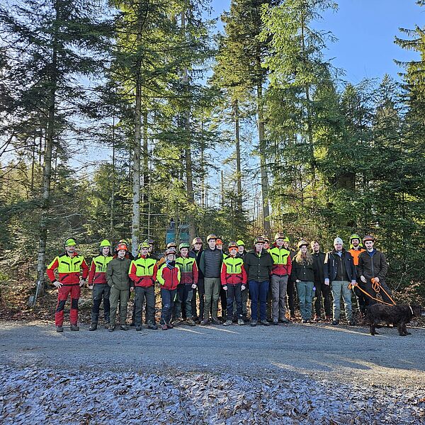 Exkursion mit der Forstfachschule Traunkirchen