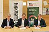 Andreas Gruber, ÖBf-Vorstand für Forstwirtschaft und Naturschutz, Christian Holzer, Leiter der Sektion „Umwelt und Kreislaufwirtschaft“ im BMK, Georg Schöppl, ÖBf-Vorstandssprecher (c) ÖBf/B. Bernauer