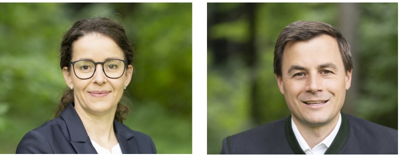 DI Kathrin Motz, DI Stefan Friedl (c) ÖBf/L. Beck